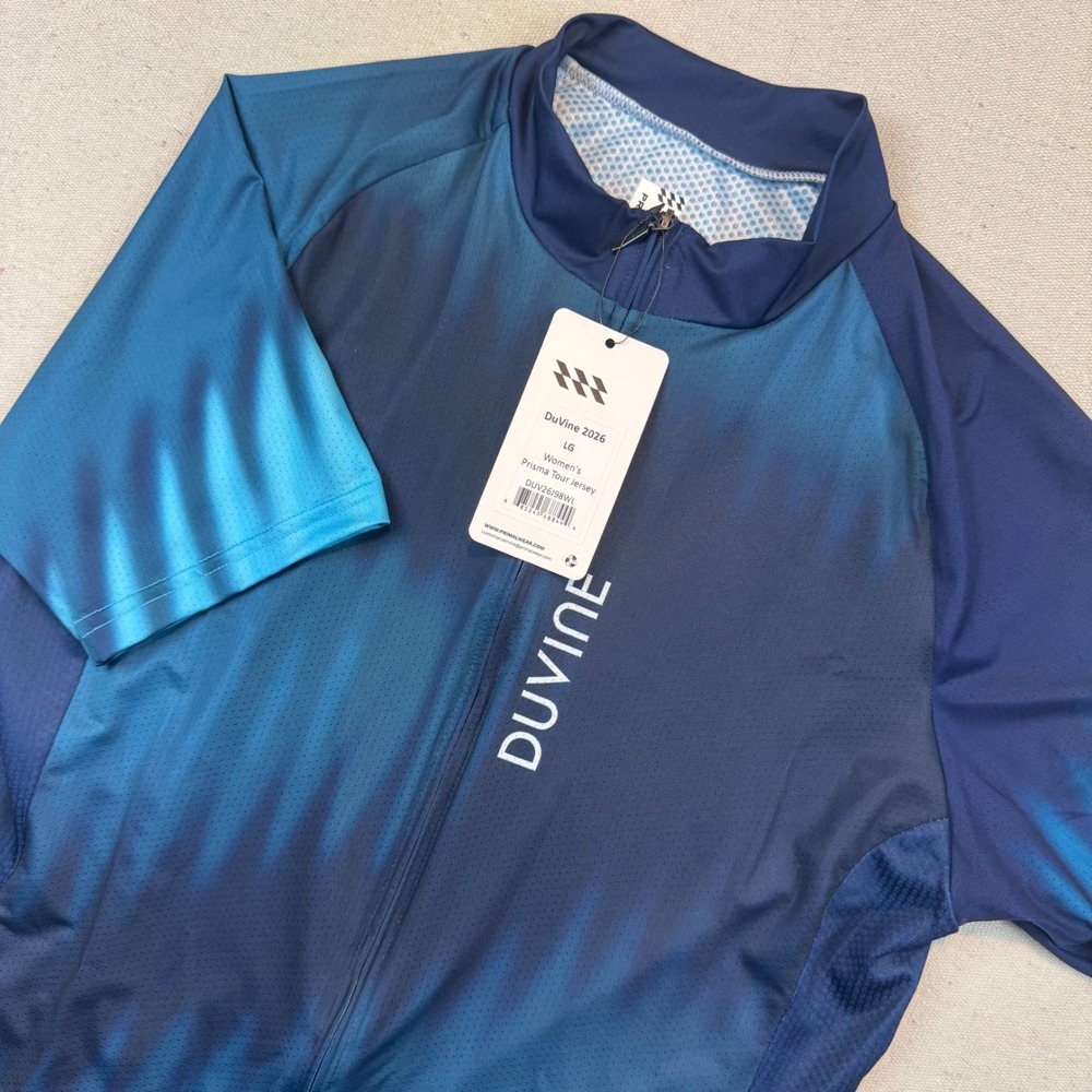 Primal Large Prisma Tour Jersey Womens Blue DuVine Gradient Full Zip DUV26J98WL